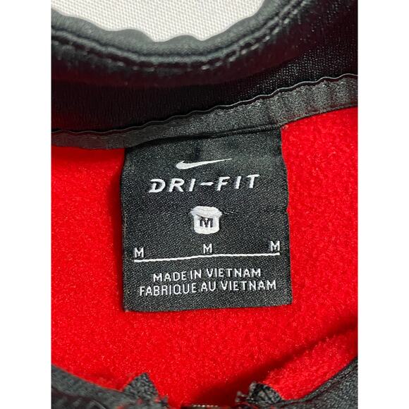 Nike Women's Academy Pro Drill Dri-Fit 1/4 Zip Top Red Size Medium - Picture 5 of 11